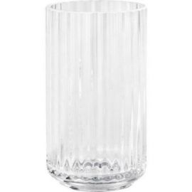 Lyngby Vase H12,5 klar glas