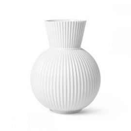 Lyngby Tura Vase H34 hvid porcelæn