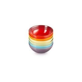 LE CREUSET RAINBOW SÆT M/6 SNACKSKÅLE