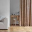 GARDIN AUSTRA VELOUR TAUPE 140 x 300