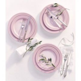 LE CREUSET SHELL PINK PASTATALLERKEN Ø22