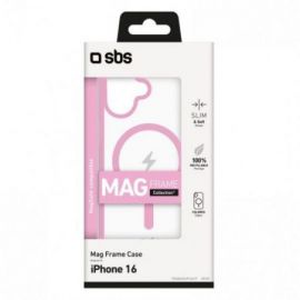 SBS IPHONE 16 MAGFRAME PINK