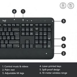 LOGITECH MK545 TASTATUR OG MUS