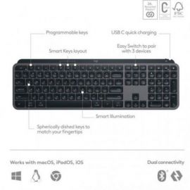 LOGITECH MX KEYS S TASTATUR