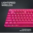 LOGITEC GPRO TKL KEYBOARD PINK