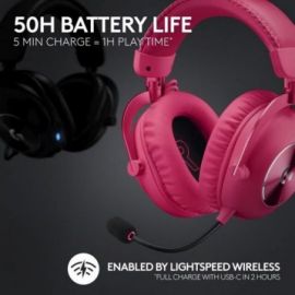 LOGITECH G PRO X2 HEADSET PINK