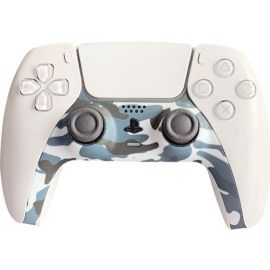 PS5: Piranha controller-skin Blå/Camo