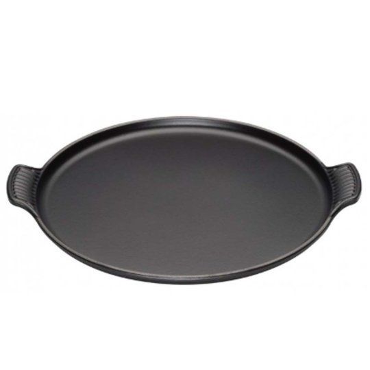 Le Creuset Pizza/stegeplade Ø32 mat sort