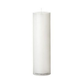 Bloklys wax altar Ø7xH24 cm hvid