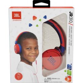 JBL Jr. 310 on-ear høretelefoner (rød)