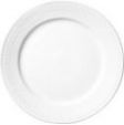 ROYAL COPENHAGEN HVID RIFLET TALLERKEN, FLAD 27 CM