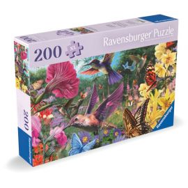 Ravensburger - Hummingbirds & Butterflies - 200 Brikker