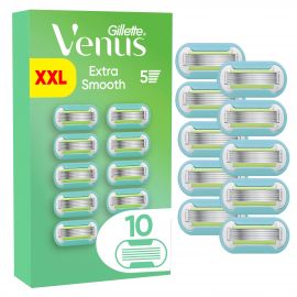 Venus - Gillette Venus Extra Smooth Barberblade - Green/White - 10 stk