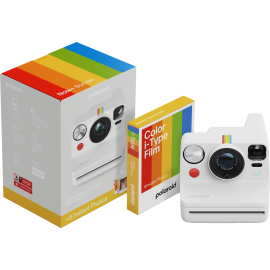 Polaroid - Now+ Gen 3 Hvid - Bundle med Farve Film 8 photos