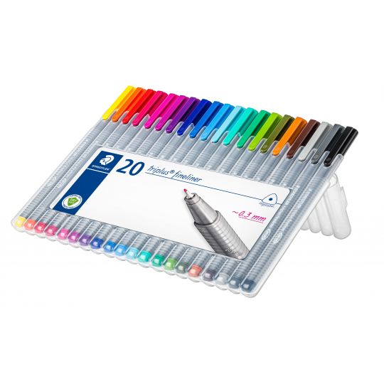 Staedtler - Triplus Fineliner, 20 stk 334 SB20