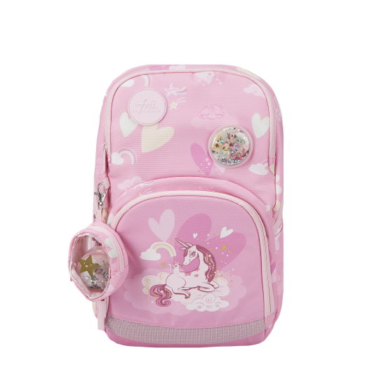 Frii of Norway - 20-25L Skoletaske - Expand Pink Unicorn